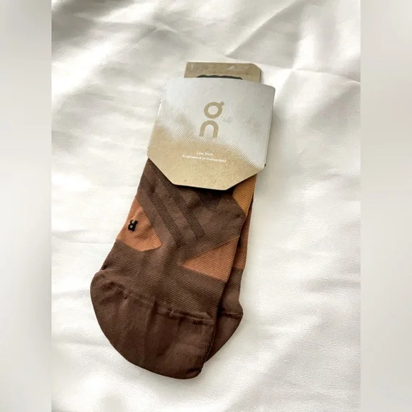 Sz US 10-11 Large Men's Low Sock The Last Hunt cocoa black On running - Picture 3 of 5